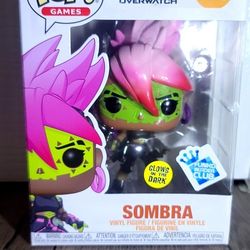 Overwatch Sombra 625 Glow In Dark Funko Pop