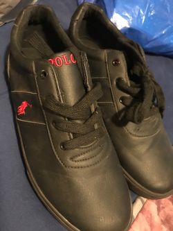 Polo’s tennis shoes