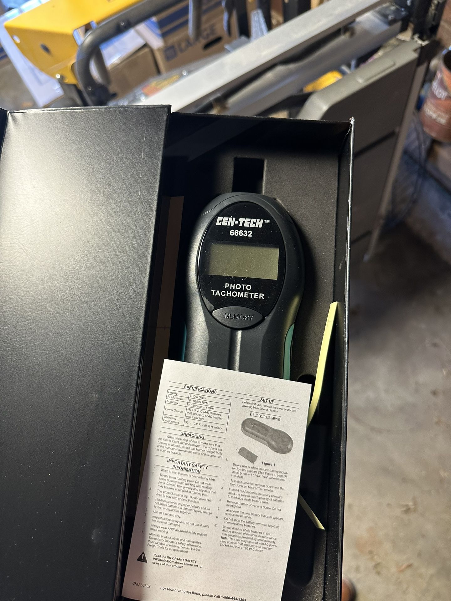 Photo Tachometer