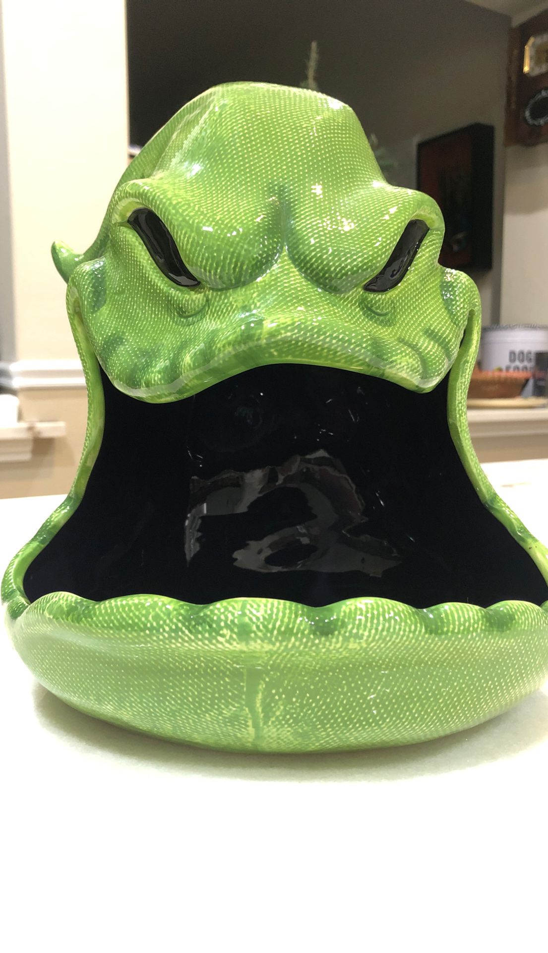 Disney nightmare before christmas RARE OOGIE BOOGIE Candy Bowl