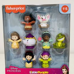 Fisher-Price Disney Little People Princess & Sidekick Figure Pack