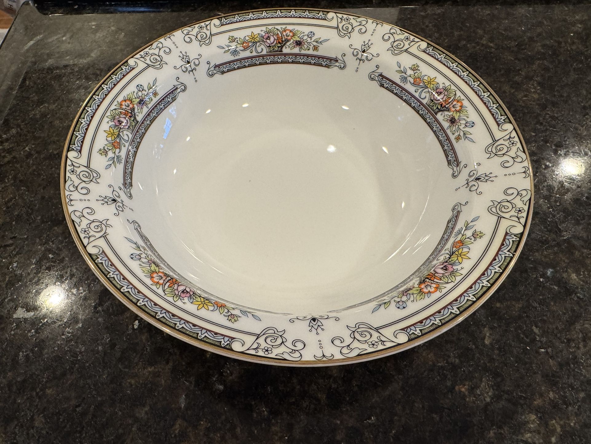 Vintage Mikasa Cambridge Fine China Serving Bowl L9015 β Excellent