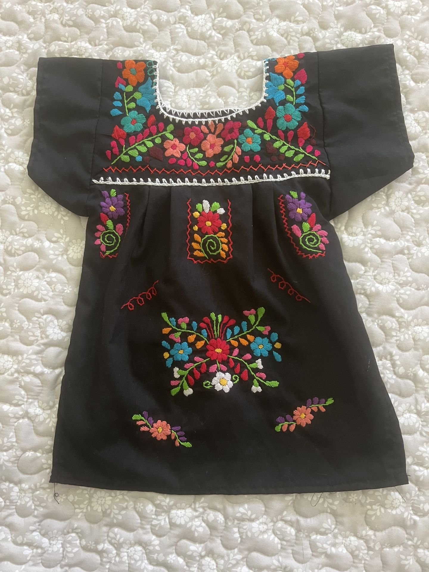Baby Girl Mexican Dress 12 Months