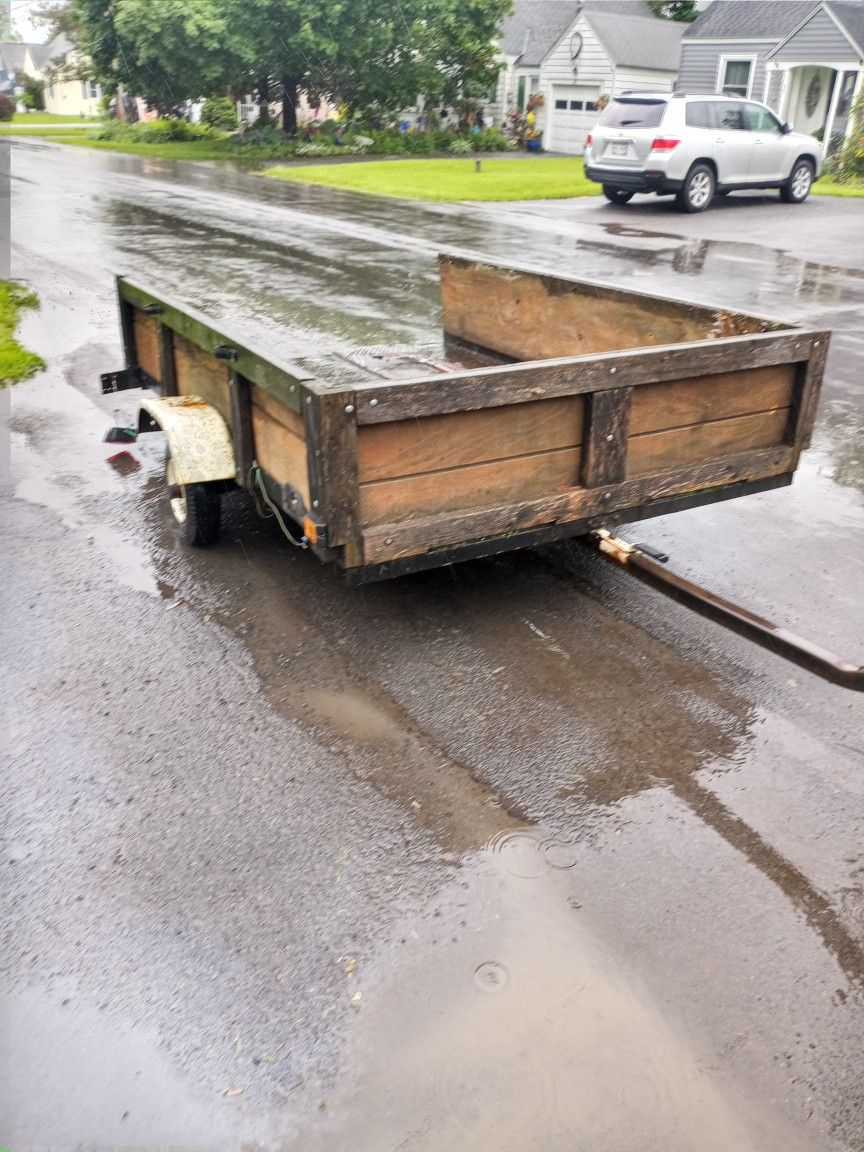 5x8 Tilt Trailer
