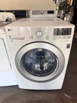 LG washer xl capacity heavy duty front loader direct drive