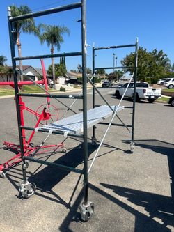 Scaffold 2 tier stacking