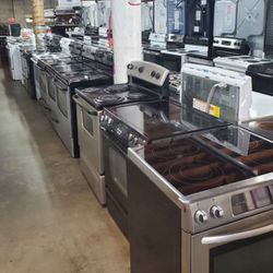 Refurbished  Appliances  With Warranty (Washers Dryers Refrigerators Stoves Stackables.