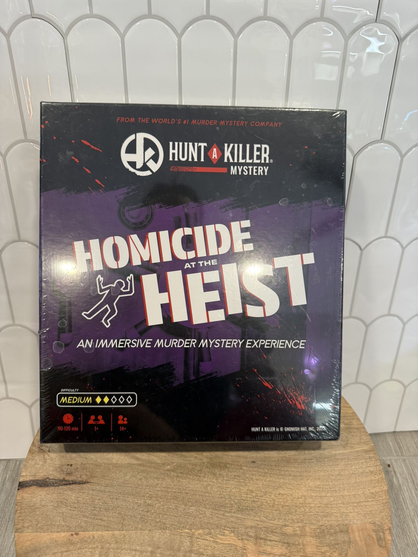 Hunt A Killer Game Board. Homicide And The Heist. Sealed, New.