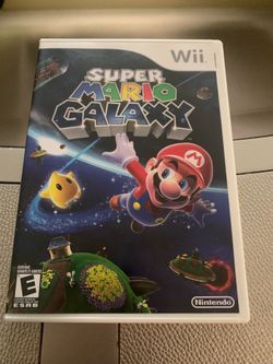 Nintendo Wii Super Mario Galaxy CIB Tested