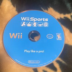 Wii Sports Wii   (( Disk Only))