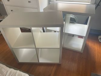 IKEA square shelves or storage