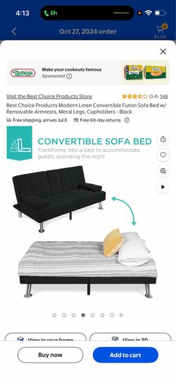 Futon couch /bed