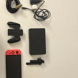 Nintendo Switch 32GB Console – Neon Joy-Cons – Dock, Charger & HDMI – Fully Working