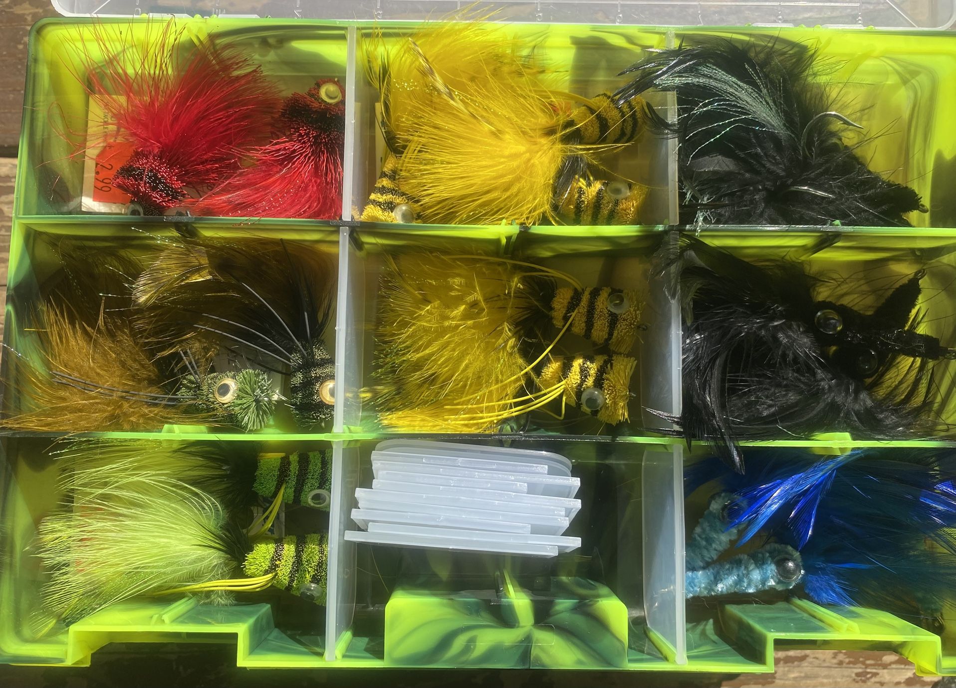 Fishing Streamers And Poppers