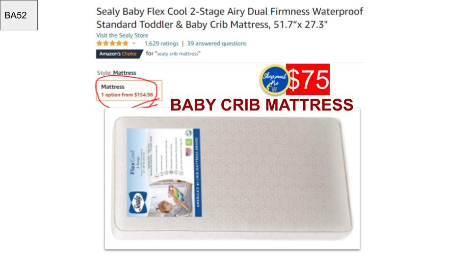 Baby Crib Mattress