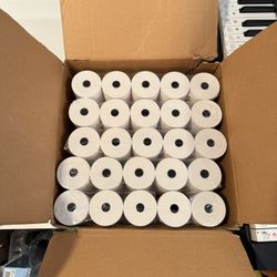 New 50 Thermal Receipt Paper Rolls