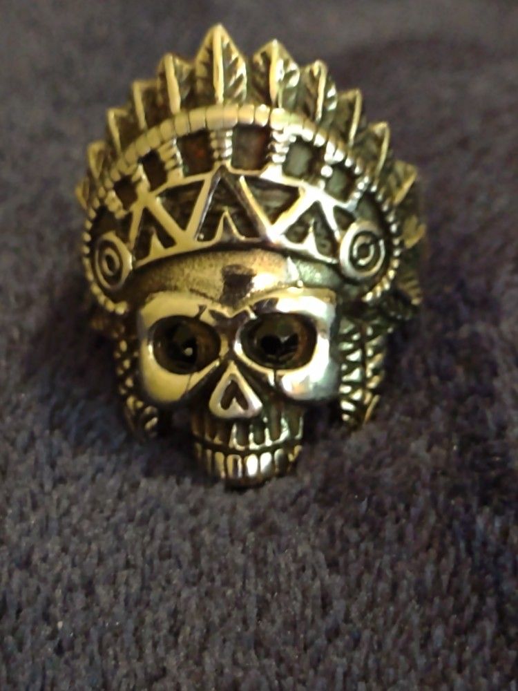 Metal Skeleton Ring