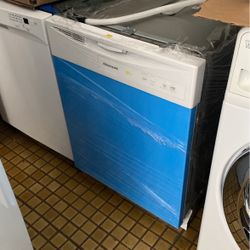 New Frigidaire White Dishwasher 