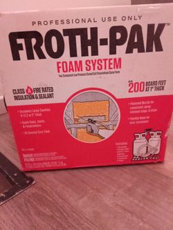Froth-Pak Spray Foam Insulation System 200 BF