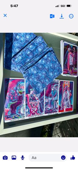 Deep Purple Dreams Wild Magic Tarot