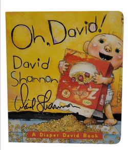 Oh, David! a Diaper David Book (autographed by the Actor David Shannon