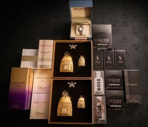 MCM Burberry BOSS Chloe polo Montblanc perfumes