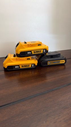 Dewalt 20v 2AH batteries