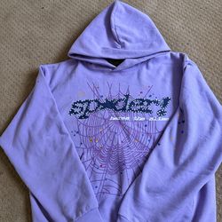 Acai purple sp5der hoodie size L