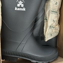 Kamik Stomp Rain Boot Youth Juniors Size 6