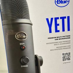 Blue Yeti USB Microphone by Logitech - New in Box