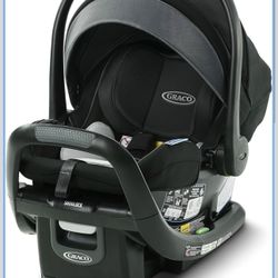 Graco SnugRide SnugFit DLX Infant Car Seat, Spencer