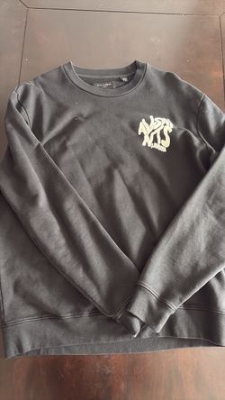 AllSaints London Black Crewneck Sweatshirt