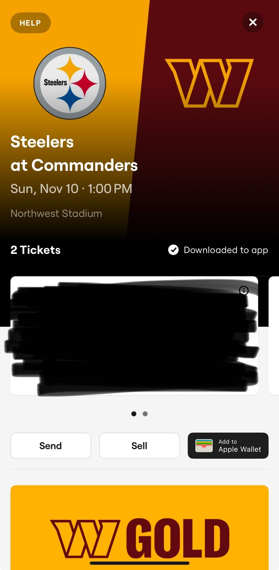 Commanders Vs Steelers Tickets