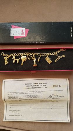 Vintage Barbie charm bracelet