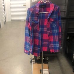 Long Sleeve Patterned Shirt 