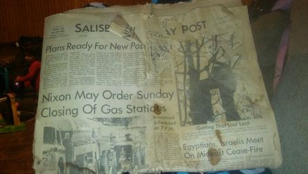 1973 Salisbury Post Newspaper