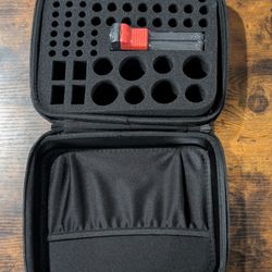 Battery Organizer Case with Battery Tester New