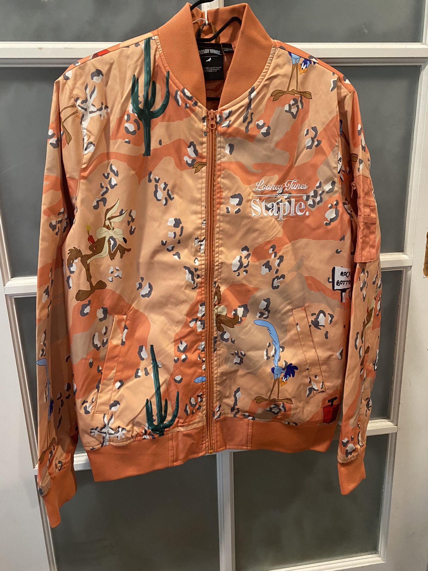 Men’s Staple Designs Looney Tunes Bomber Jacket 
