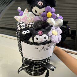 Kuromi Bouquet With Lights