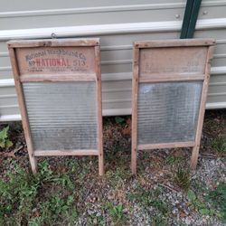 2 Glass Wash Boards 