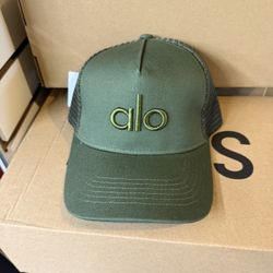 Green Alo Hat 