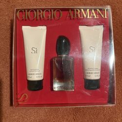 Giorgio Armani Si Eau Du Parfum 3 Piece Set