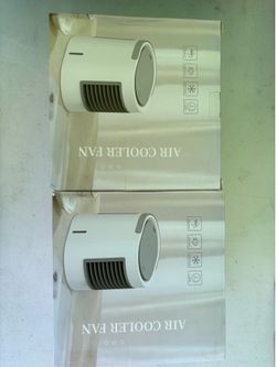 Set of 2 Air Cooler Fans NIB