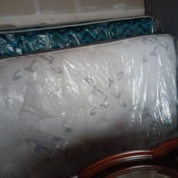 2 Full Size Mattresses And Box Springs