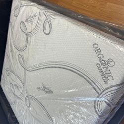 Visco Blue Gel Queen Size Set (( Memory Foam 