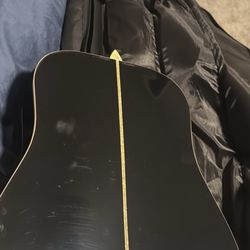 Oscar Schmidt Og1B 3/4 Size Dreadnought Acoustic Guitar (high Gloss Black)