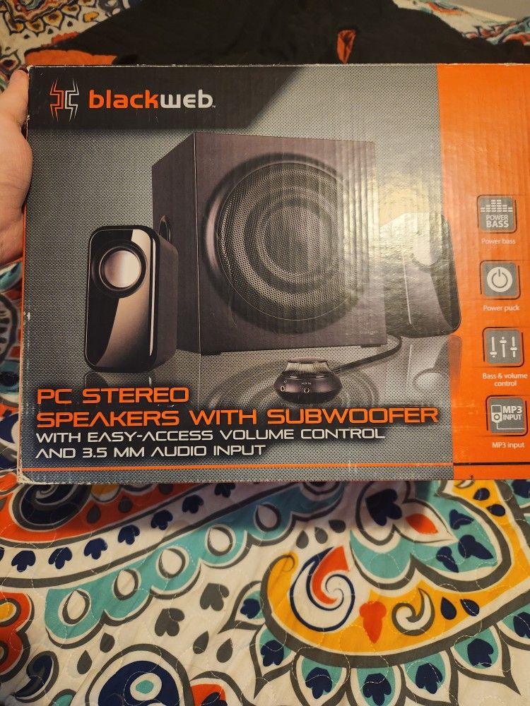 PC Speakers And Subwoofer 