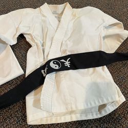 Martial Arts Halloween Costume Size 8-10