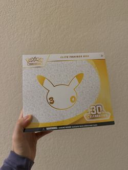 NEW Pokemon sealed 30th year anniversary celebration etb