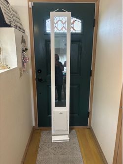 Pet door for sliding glass door